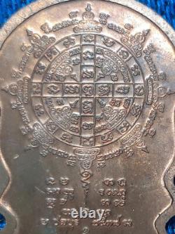 0588 Nang Phan Coin LP Koon Wat Ban Klong 37 Buddha Thai Amulet Talisman Genuine