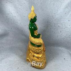 10.5 Bucha Statue Phra kaew morakot LEK NAM PEE Thai Buddha Amulet Talisman