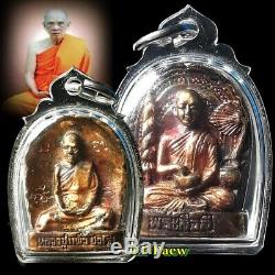 100% Genuine LP Paew Thai Magic Amulet Buddha Powerful lucky Talisman Pendant