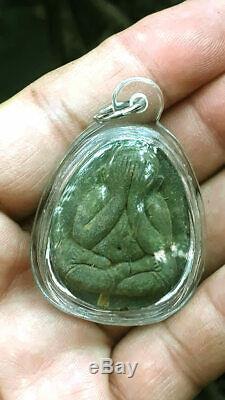 100% Genuine Phra Pidta Closing Eye Amulet Pim Jumbo LP Toh Thai Magic Buddha