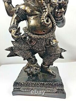 10Magic Ganesha Bucha Statue LEK NAM PEE Thai Buddha elephant Amulet Talisman