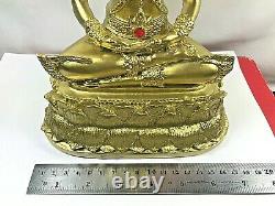 11 Magic Phra Kaew Morakot Gems Buddha Bucha Statue Wealth Luck Thai Amulet$$