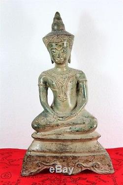11 Statue Worship Phra Chai Bucha Thai Buddha Amulet