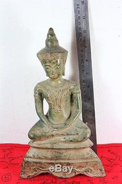 11 Statue Worship Phra Chai Bucha Thai Buddha Amulet