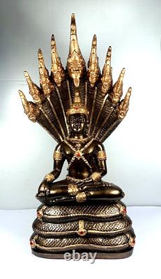 12.5 Lek Namphi Phra Nakprok Naga Buddha Statue Luck Wealth Fetish Thai Amulet 12.5 Lek Namphi Phra Nakprok Naga Buddha Statue Luck Wealth Fetish Thai Amulet