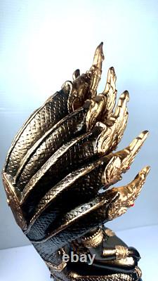 12.5 Lek Namphi Phra Nakprok Naga Buddha Statue Luck Wealth Fetish Thai Amulet