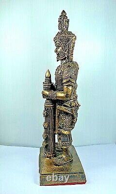 12 Lek Namphi 2 Step Head Tao Wessuwan Buddha Holy Statue Gambling Thai Amulet