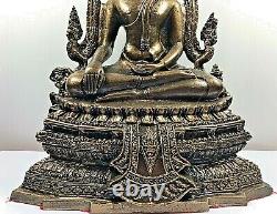 12 Magic Chinnaraj Lek Nam Pee Bucha Buddha Statue Wealth Talisman Thai Amulet