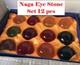 12 Naga Eye Thai Amulet Magic GemStone Talisman Buddha Lucky Crystal Wealth N4