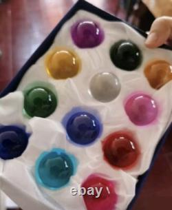 12 Naga Eye Thai Amulet Magic GemStone Talisman Buddha Lucky Crystal Wealth N4