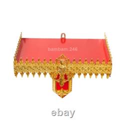 13 Handcrafted Buddha Shelf Wall Mount Stand Thai Amulet Wooden Altar Home Deco