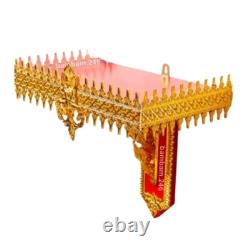 13 Handcrafted Buddha Shelf Wall Mount Stand Thai Amulet Wooden Altar Home Deco