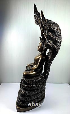 14.5 Lek Namphi Phra Sukhothai Nak Prok Buddha Statue Talisman Thai Amulet