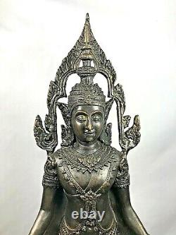 16 Magic Spirit Statue Of Brass Buddha Open The World Luck Wealth Thai Amulet