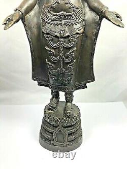 16 Magic Spirit Statue Of Brass Buddha Open The World Luck Wealth Thai Amulet