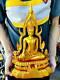 16070-large Thai Buddha Fiberglass Statue Peaceful Amulet Deity Chinnaraj 33cm