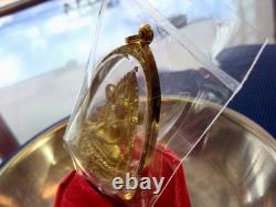 18K Gold Frame Thai Amulet Pendent Big Buddha Chinnarat Gold Pendent Women Gift