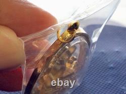 18K Gold Frame Thai Amulet Pendent Big Buddha Chinnarat Gold Pendent Women Gift