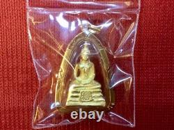 18K Gold Frame Thai Amulet Pendent Luang Por SoTorn Buddha Gold Pendent Gift