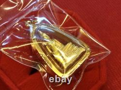 18K Gold Frame Thai Amulet Pendent Luang Por SoTorn Buddha Gold Pendent Gift