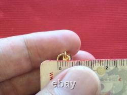 18K Gold Frame Thai Amulet Pendent Luang Por SoTorn Buddha Gold Pendent Gift