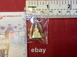 18K Gold Frame Thai Amulet Pendent Luang Por SoTorn Buddha Gold Pendent Gift