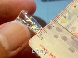 18K Gold Frame Thai Amulet Pendent Luang Por SoTorn Buddha Gold Pendent Gift