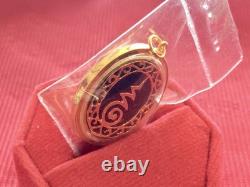 18K Gold Frame Thai Amulet Pendent Phra Sotorn & Chinnarat Gold Pendent Gem Gift