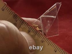 18K Gold Frame Thai Amulet Pendent Phra Sotorn & Chinnarat Gold Pendent Gem Gift