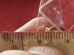 18K Gold Frame Thai Amulet Pendent Phra Sotorn & Chinnarat Gold Pendent Gem Gift