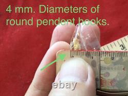 18K Gold Frame Thai Amulet Pendent Phra Sotorn, Chinnarat Gold Pendent Gem Gift