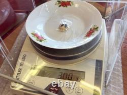 18K Gold Frame Thai Amulet Pendent Phra Sotorn & Chinnarat Gold Pendent Gem Gift