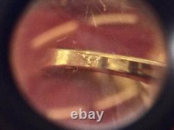 18K Gold Frame Thai Amulet Pendent Phra Sotorn, Chinnarat Gold Pendent Gem Gift