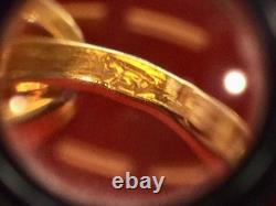 18K Gold Frame Thai Amulet Pendent Tiny Buddha Chinnarat Gold Pendent Women Gift