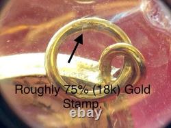 18K Gold Frame Thai Amulet Pendent Tiny Phra Buddha Chinnarat Gold Pendent Women
