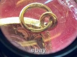 18K Gold Frame Thai Amulet Pendent Tiny Phra Buddha Chinnarat Gold Pendent Women