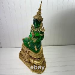 19 Thai Emerald Buddha Phra Kaew Morakot Bucha Statue LEK NAMPHI Amulet