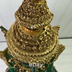 19 Thai Emerald Buddha Phra Kaew Morakot Bucha Statue LEK NAMPHI Amulet