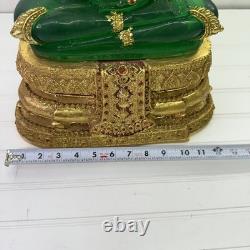 19 Thai Emerald Buddha Phra Kaew Morakot Bucha Statue LEK NAMPHI Amulet