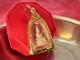 19K Gold Frame Pendent Emerald Buddha Gold Pendent Thailand Amulet Man Women