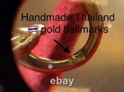 19K Gold Frame Pendent Emerald Buddha Gold Pendent Thailand Amulet Man Women