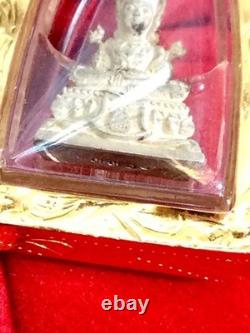 19K Gold Frame Pendent Emerald Buddha Gold Pendent Thailand Amulet Man Women