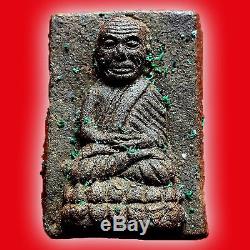 1st Model Old Holy 108 Herbs Phra Lp Tuad Thai Buddha Amulet Original Temple Box