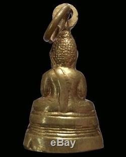 2 Certificate By Dd-pra Year 1965 Mini Phra Kring Lp Sothorn Thai Buddha Amulet