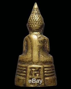 2 Certificate By Dd-pra Year 1965 Mini Phra Kring Lp Sothorn Thai Buddha Amulet