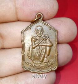 2 Pc Coin LP Koon+LP Kasem Copper+Nawa metal Pendant Talisman Thai Amulet Rare