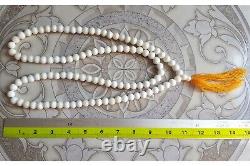 22 Pra Tath Sarira Relics 300 Yod Mala Stone Bead Necklace Thai Amulet #2466