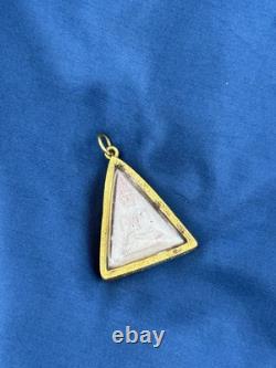 22K Yellow Gold Thai Buddha Amulet Pendant 8.0 grams