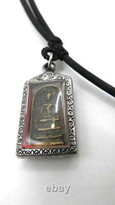 3 Set Antique Thai Buddha Amulet Necklace Phra Somdej LP Sothorn Wat Suthat