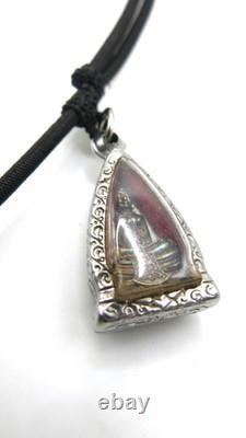 3 Set Antique Thai Buddha Amulet Necklace Phra Somdej LP Sothorn Wat Suthat